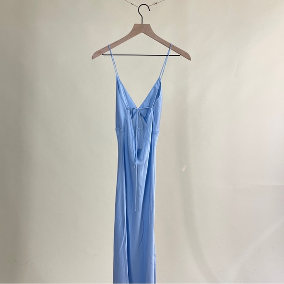 NWOT The Line by K Florence Slip Dress in Powder Blue - Picture 10 of 10